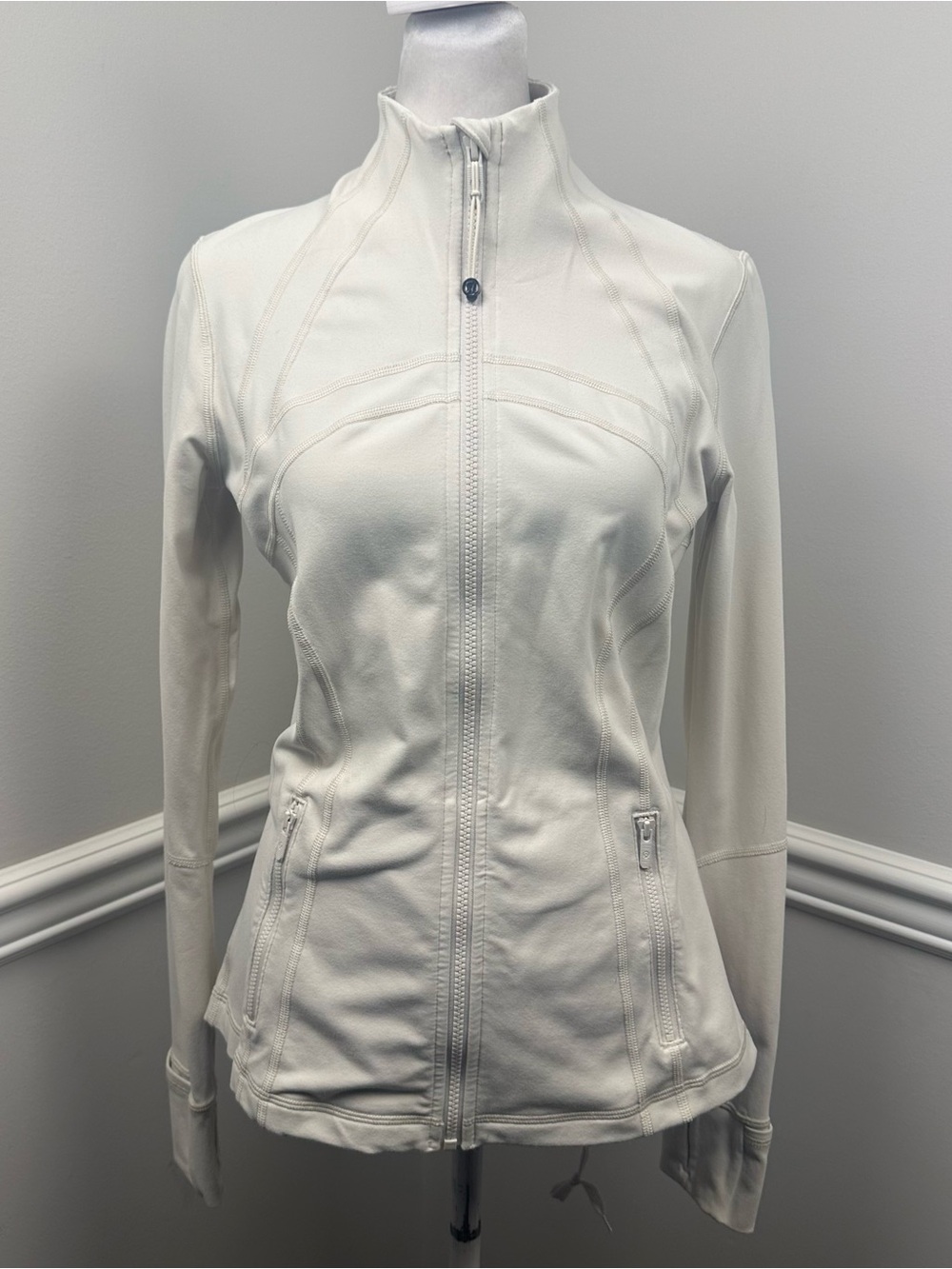 lululemon athletica White Full-Zip Define Jacket 8